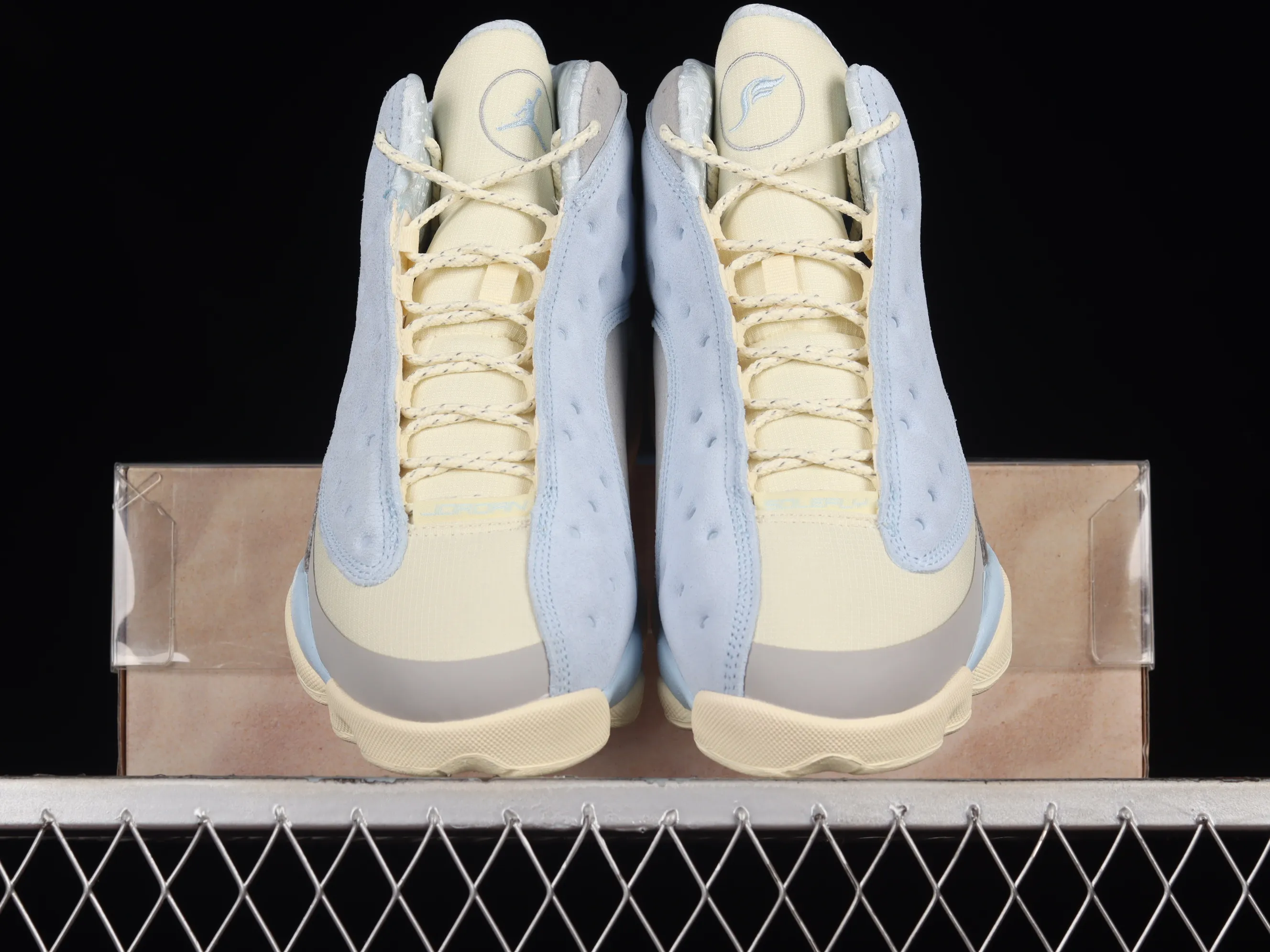 All categories Air Jordan Jordan series basketball shoes Air Jordan 13 pure original SoleFly x Air Jordan 13 Retro SP AJ13 Joe 13 North Carolina color joint basketball shoes DX5763-100